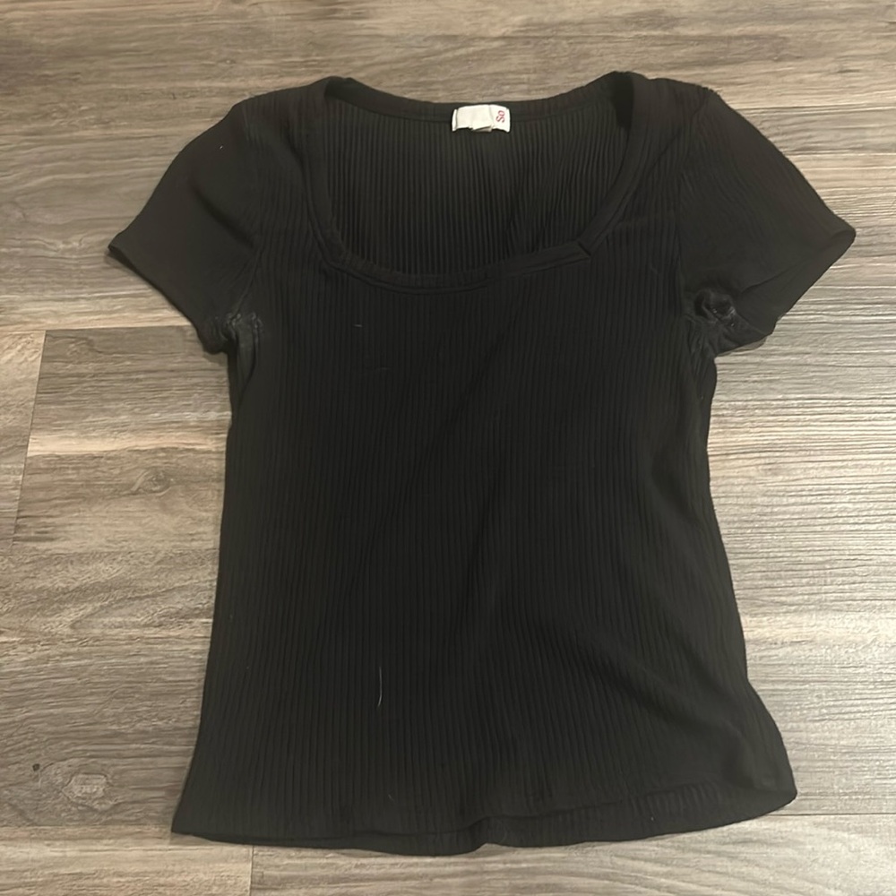Black dress shirt
